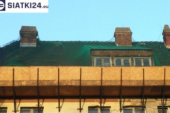 Siatki Świętochłowice - Zabezpieczenie elementu dachu siatkami dla terenów Świętochłowic